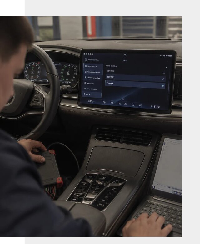Русификация автомобиля BYD HAN для эксплуатации в Можге
