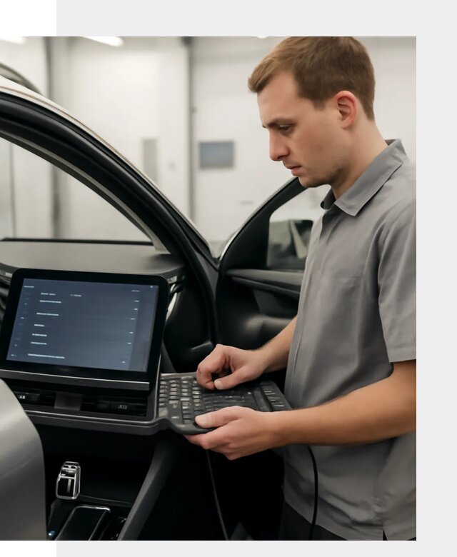 Русификация мультимедиа автомобилей Lynk Co в Можге
