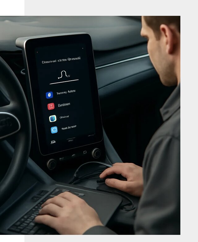 Установка приложений Lynk Co на автомобиль в Можге