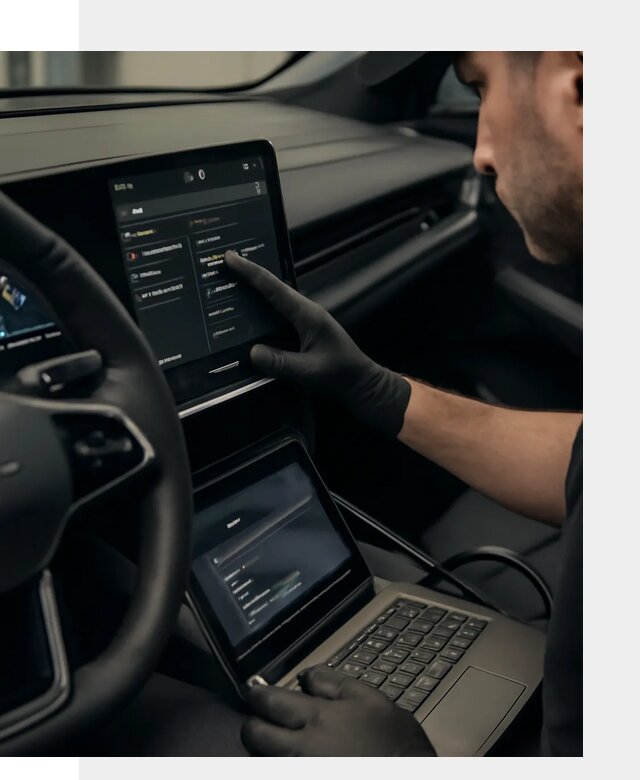 Русификация приборной панели Rising автомобиля в Можге
