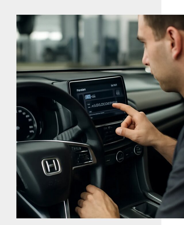Русификация панели приборов Honda в Можге по цене 5064 ФастМобиль-Мжг