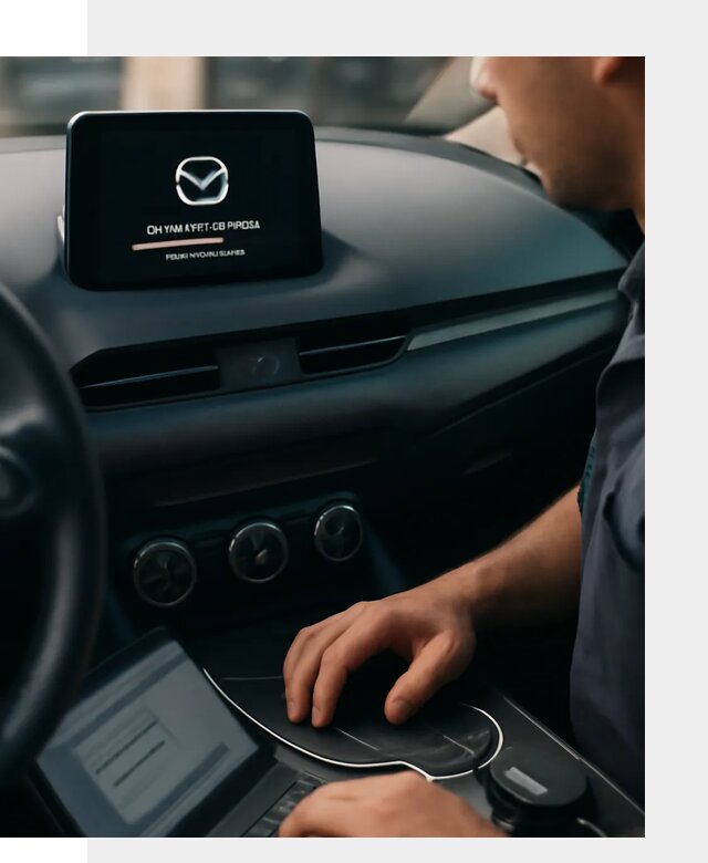 Установка приложений Mazda на мультимедийную систему в Можге