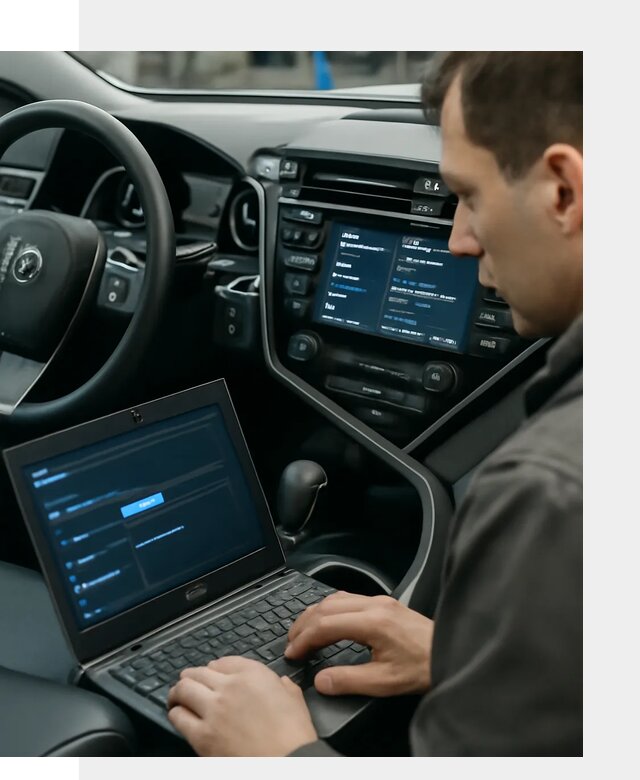 Русификация Toyota Camry 80 для мультимедиа в Можге